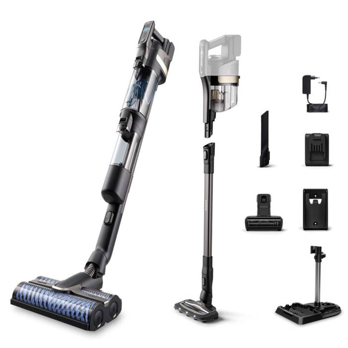 AquaTrio Cordless 9000 Märg- ja kuivpuhastusega juhtmevaba varstolmuimeja XW9383/01 | Philipsi e-pood