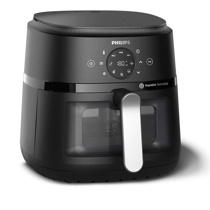 2000 Series Airfryer 2000 seeria 6.2L (hõbedane) NA231/00 veebipoes | Philipsi pood