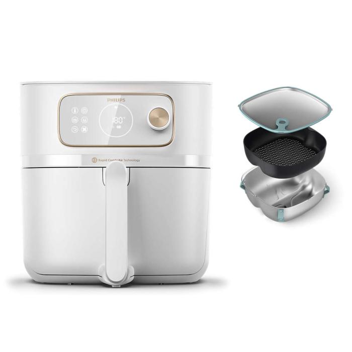 7000 seeria Airfryer Combi XXL Connected HD9876/25 | Philips veikals