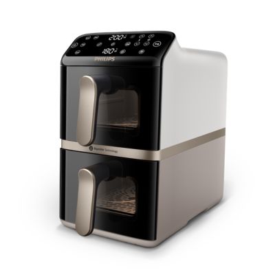 Airfryer 4000 Stacked Dual Basket NA462/80 | Philips el.parduotuvė